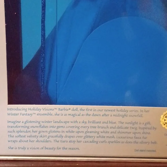 2003 Holiday Visions Barbie - Picture 5 of 7